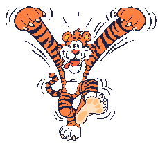 Animated tiger